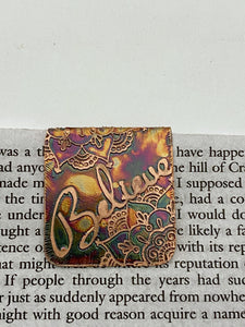 Believe bookmark