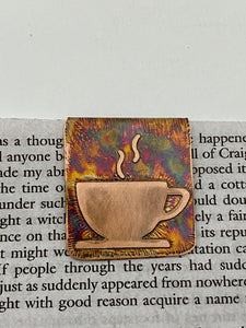 Cup bookmark