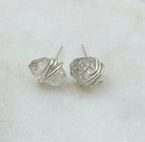 Herkimer Diamond Earring Studs