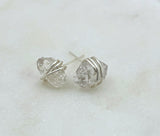 Herkimer Diamond Earring Studs
