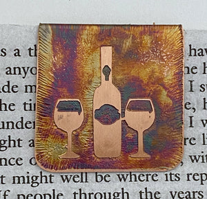 Wine bookmark