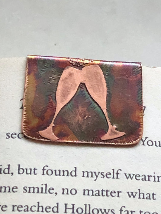 Copper Toasting Bookmark