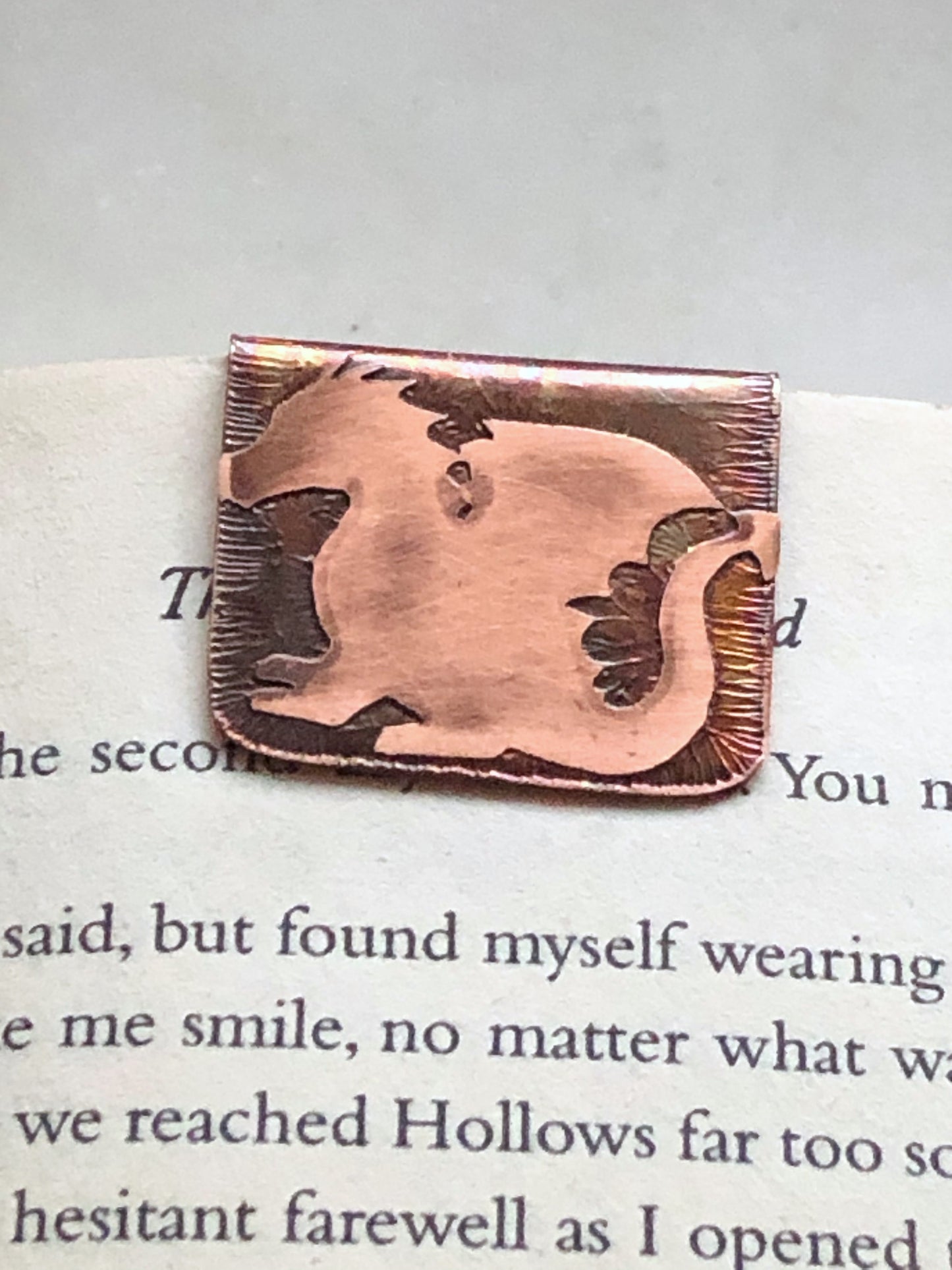 Copper Dragon Bookmark