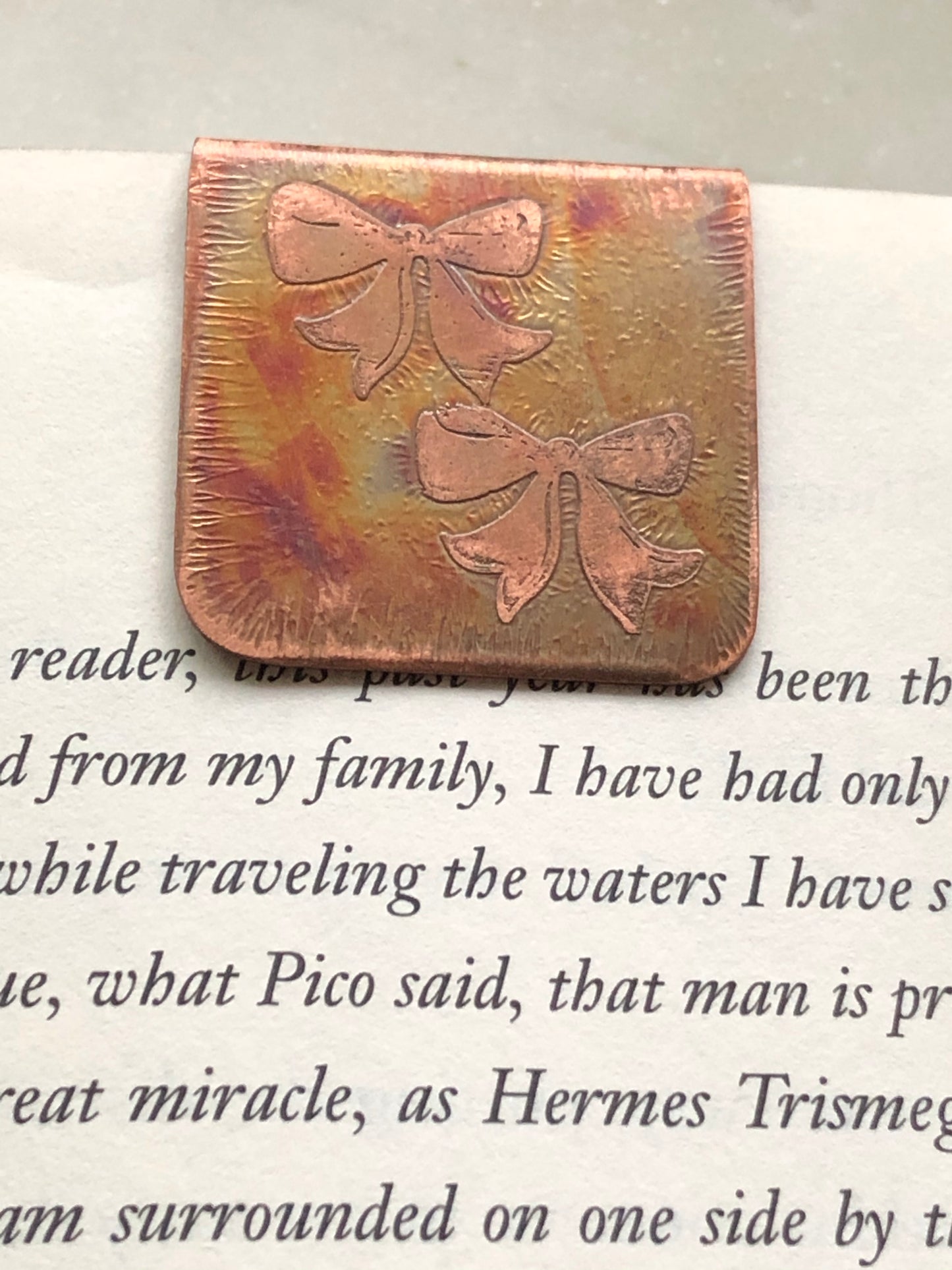 Copper Bow Bookmarks